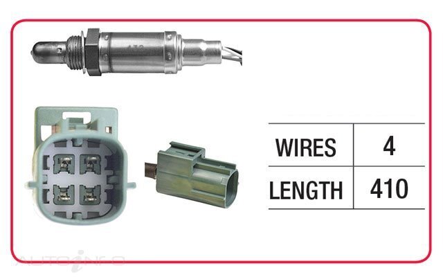 Goss Oxygen Sensor Post-Catalytic For Nissan Pulsar Q, ST N16 1.8L QG18DE