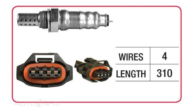 GOSS Oxygen Sensor For Holden Calais VE 3.6L V6 HFV6 LLT SIDI DOHC-PB 24v Petrol