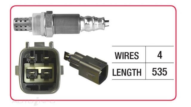 GOSS Oxygen Sensor For Toyota Corolla ZZE122R 1.8L 1ZZ-FE DOHC 16v MPFI 4cyl