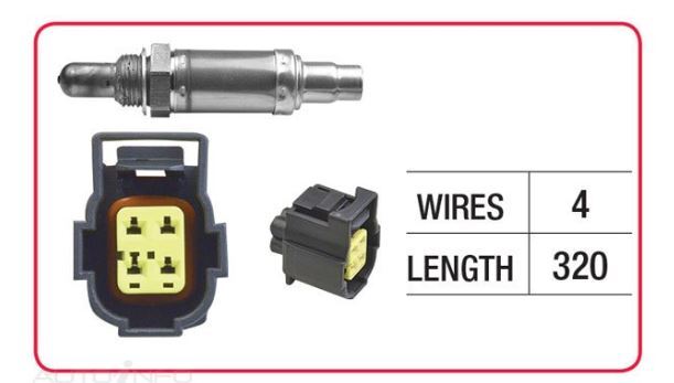 GOSS Oxygen Sensor For Jeep Wrangler TJ 4.0L ERH, MX, S01 OHV 12v MPFI 6cyl