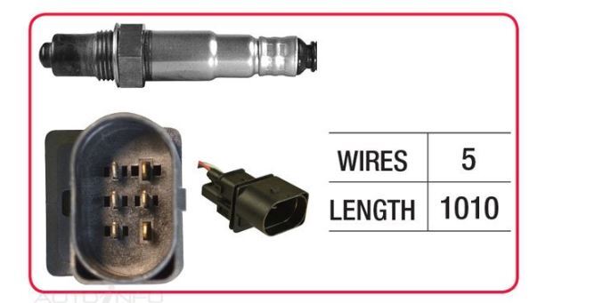 GOSS Oxygen Sensor For Volkswagen Bora 1J 2.3L AQN DOHC-PB 20v MPFI