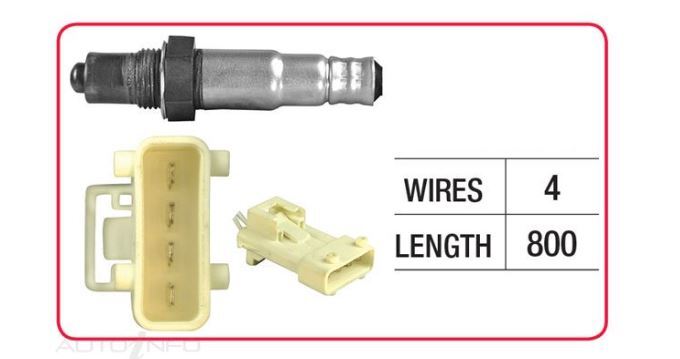 GOSS Oxygen Sensor For Peugeot 307 T6 1.6L TU5JP4 (NFU) DOHC 16v MPFI