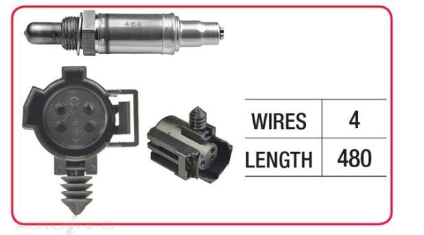 GOSS Oxygen Sensor For Jeep Wrangler TJ 4.0L ERH, MX, S01 OHV 12v MPFI