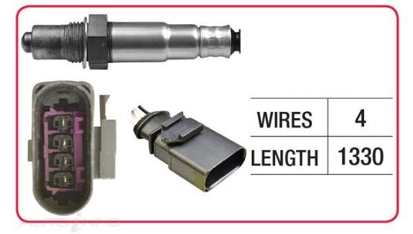 GOSS Oxygen Sensor For Audi A3 8P 2.0L AXW, ABF, BLR, BLX DOHC