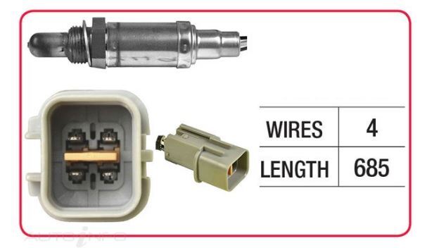GOSS Oxygen Sensor For Hyundai Tucson JN 2.7L V6 G6BA DOHC