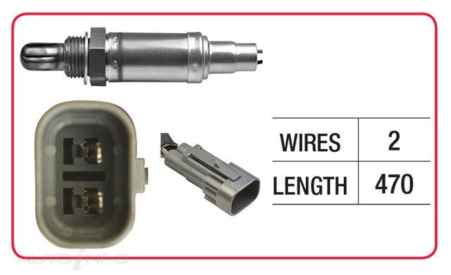 Goss Oxygen Sensor Post-Catalytic For Lexus LS400 UCF10R, UCF11R 4.0L V8 1UZFE