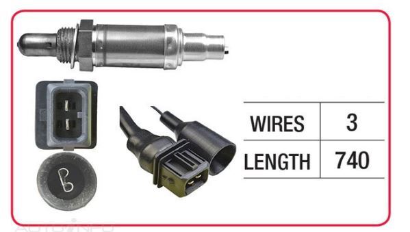 GOSS Oxygen Sensor For Audi A8 D2 4D 2.8L V6 AAH SOHC-PB 12v MPFI