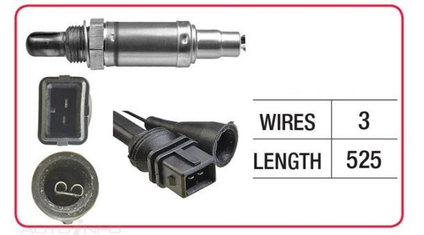 GOSS Oxygen Sensor For Audi 80 B4 8C 2.6L V6 ABC 12v MPFI