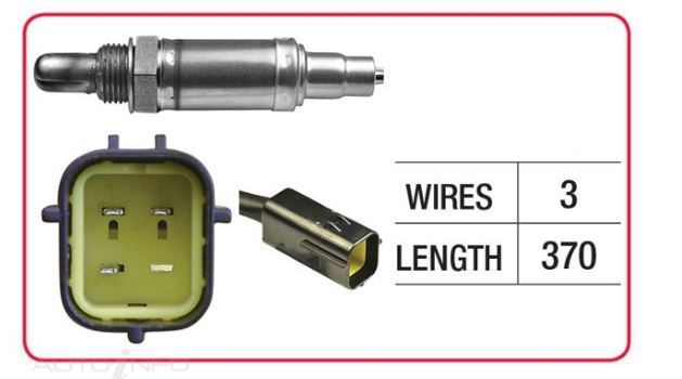 GOSS Oxygen Sensor For Mazda Eunos 500 CA 2.0L V6 KF DOHC-PB 24v MPFI