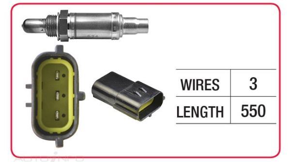 GOSS Oxygen Sensor For Kia Mentor FA 1.5L B5 SOHC 8v MPFI 4cyl