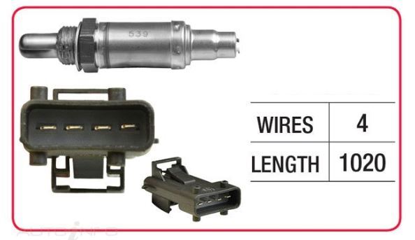 GOSS Oxygen Sensor For SAAB 9000 YS3C 2.3L B234 DOHC 16v Turbo MPFI - OX539