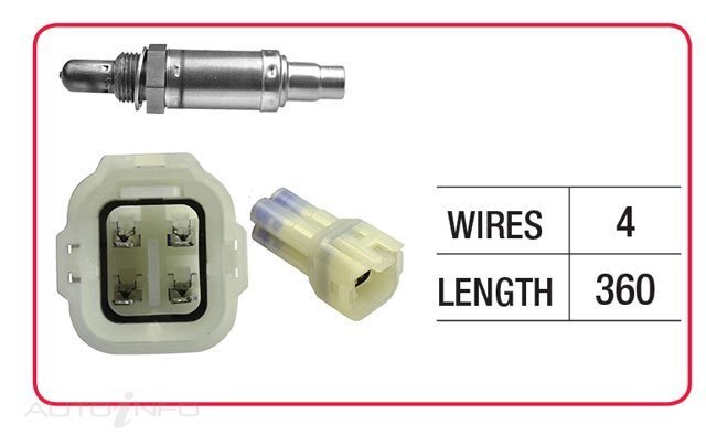 Goss Oxygen Sensor Pre-Catalytic For Suzuki XL7 JA627 2.7L V6 H27A