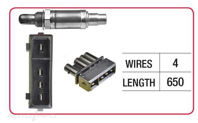 Goss Oxygen Sensor Pre-Catalytic For Volkswagen Vento VR6 Type-3 2.0L V6 2E, AAA