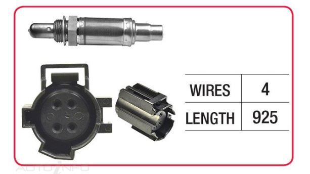 GOSS Oxygen Sensor For Chrysler Voyager Gen3 RS 3.3L V6 EGA, EGM OHV 12v MPFI