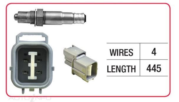 GOSS Oxygen Sensor For Honda Integra DA 1.8L B18A1 DOHC 16v MPFI