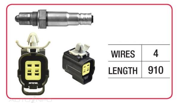 GOSS Oxygen Sensor For Mazda MX-5 NB 1.8L BP-ZE DOHC 16v MPFI 4cyl