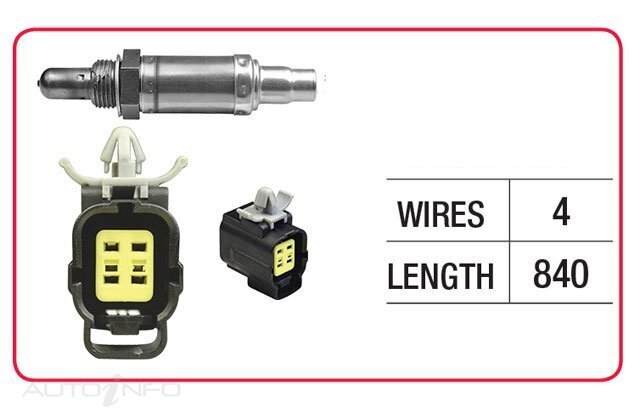 Goss Oxygen Sensor Pre-Catalytic For Mazda MX5 NB 1.8L BPVE 2D Roadster