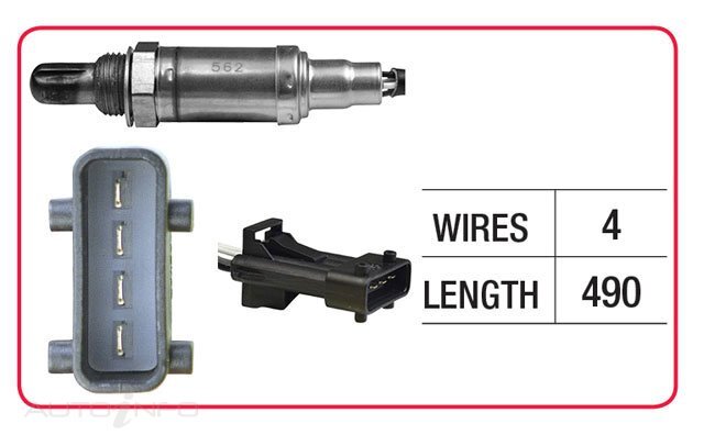 Goss Oxygen Sensor Pre-Catalytic For Saab 9-3 S 2.0L/2.3L B204l, B204l