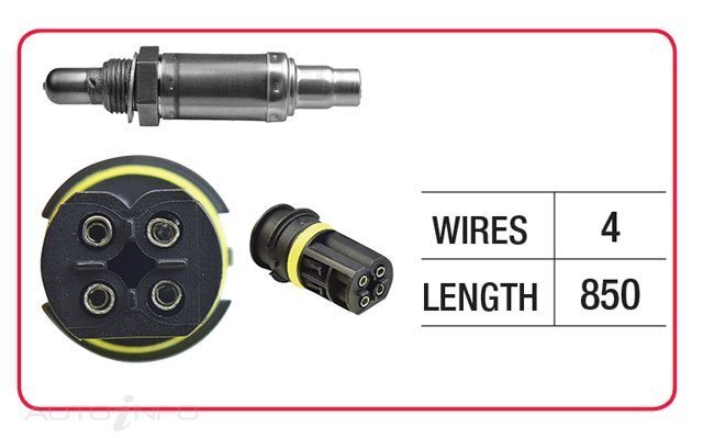 Goss Oxygen Sensor Post-Catalytic For Mercedes-Benz E430 W210 4.3L V8 M113.940