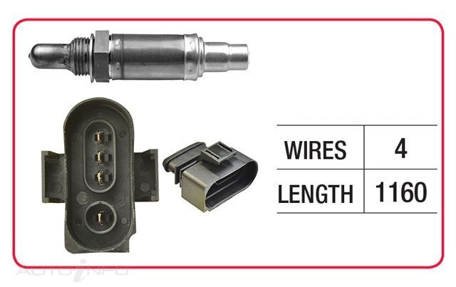Goss Oxygen Sensor Pre-Catalytic For Audi A4 Avant, Turbo, Quattro B5 1.8L AEB