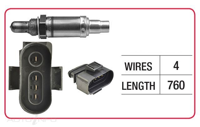 Goss Oxygen Sensor Pre-Catalytic For Volkswagen Golf GTi, VR6 MK3 2.0L/2.8L V6