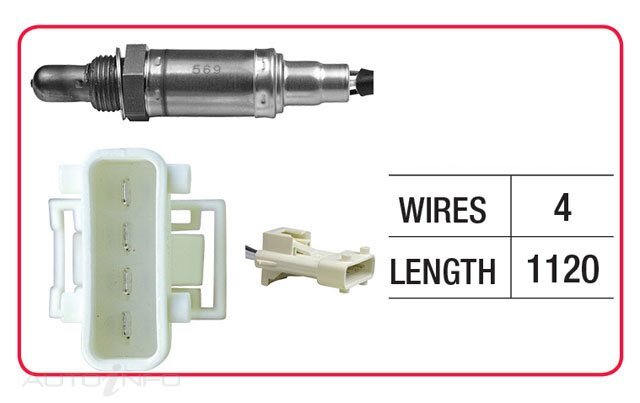Goss Oxygen Sensor Pre-Catalytic For Porsche 911 Carrera 4, RS 993 3.6L 