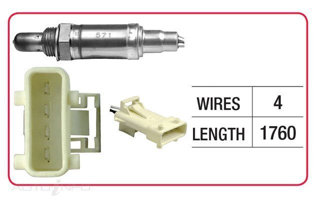 Goss Oxygen Sensor Pre-Catalytic For Volvo 960 SE P80 2.5L/2.9L B6254S, B6304S
