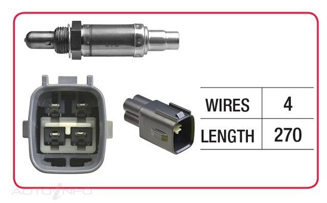 Goss Oxygen Sensor Pre-Catalytic For Lexus LS400 UCF10R, UCF11R 4.0L V8 1UZFE