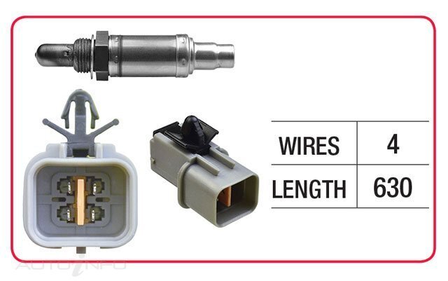 Goss Oxygen Sensor Post-Catalytic For Mitsubishi Outlander VR,VR-X ZG,ZH 3.0L V6