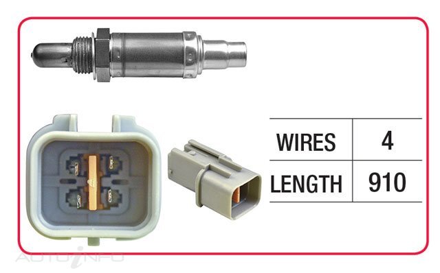Goss Oxygen Sensor Post-Catalytic For Mitsubishi Triton GL, GLX ML, MN 2.4L 4G64