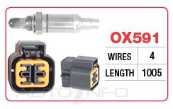 Goss Oxygen Sensor Post-Catalytic For Nissan Maxima A33 3.0L V6 VQ30DE 4D Sedan
