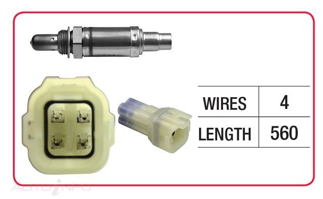 Goss Oxygen Sensor Post-Catalytic For Suzuki Grand Vitara JB627, JT 2.7L V6 H27A