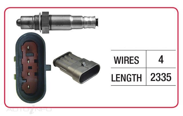 Goss Oxygen Sensor Post-Catalytic For Alfa Romeo Spider 3.2 V6 24V 3.2L 936A6
