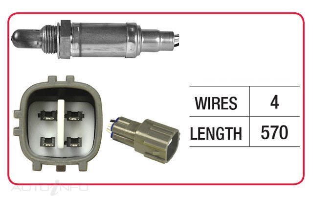 Goss Oxygen Sensor Post-Catalytic For Subaru Liberty BR,BP,BL B13, B14 2.0L/2.5L
