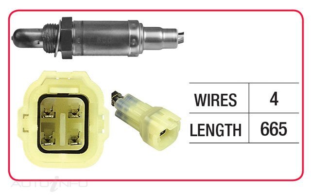 Goss Oxygen Sensor Post-Catalytic For Suzuki Swift Sport RS416,EZ 1.5L/1.3L/1.6L