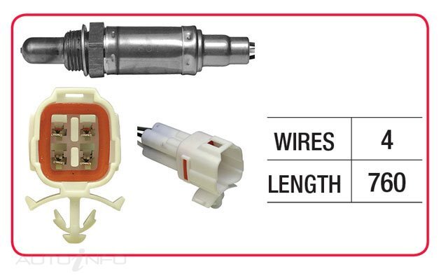 Goss Oxygen Sensor Post-Catalytic For Suzuki Jimny SN413 1.3L M13A, M13AA