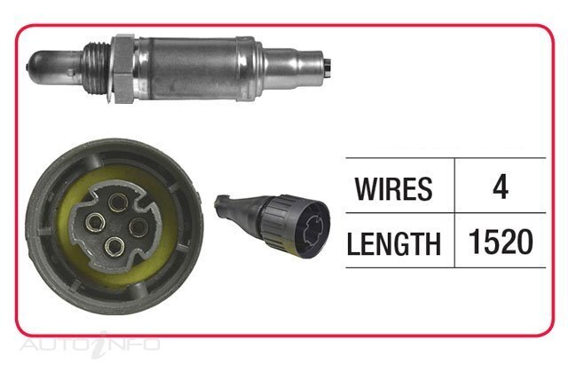 Goss Oxygen Sensor Pre-Catalytic For BMW 535i E34 3.4L M30B35 4D Sedan