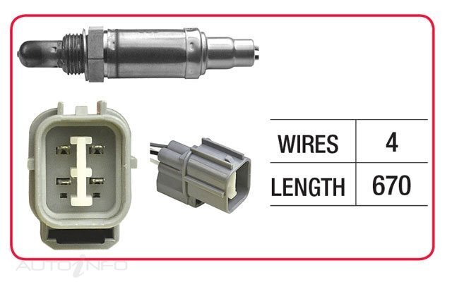 Goss Oxygen Sensor Post-Catalytic For Honda MDX YD 3.5L V6 J35A5 4D Wagon 