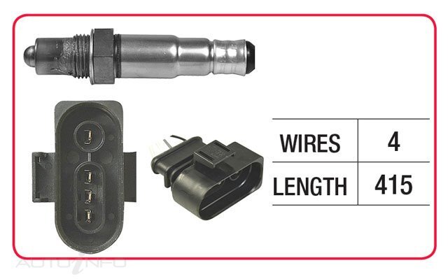 Goss Oxygen Sensor Pre-Catalytic For Audi A8 Quattro D2 4.2L V8 4D Sedan