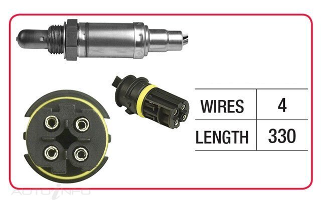 Goss Oxygen Sensor Post-Catalytic For Mercedes-Benz C240 W202 2.4L V6 M112.910