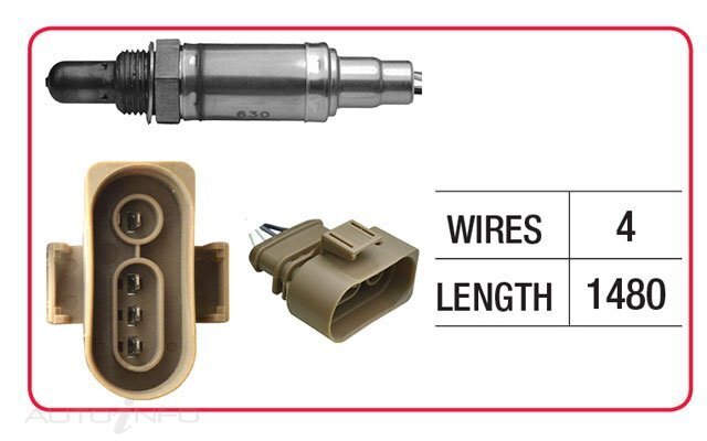Goss Oxygen Sensor Pre-Catalytic For Audi A4 1.8 Avant, Quattro B5 2.7L AEB, AJL