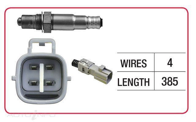 Goss Oxygen Sensor Post-Catalytic For Lexus RX350 GSU35R 3.5L V6 2GRFE