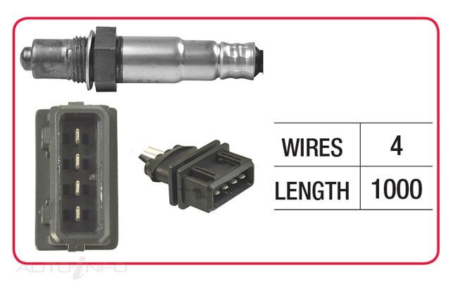 Goss Oxygen Sensor Pre-Catalytic For Volvo S40  2.0T, 2.0T 1.9L B4204T3,B4204T5