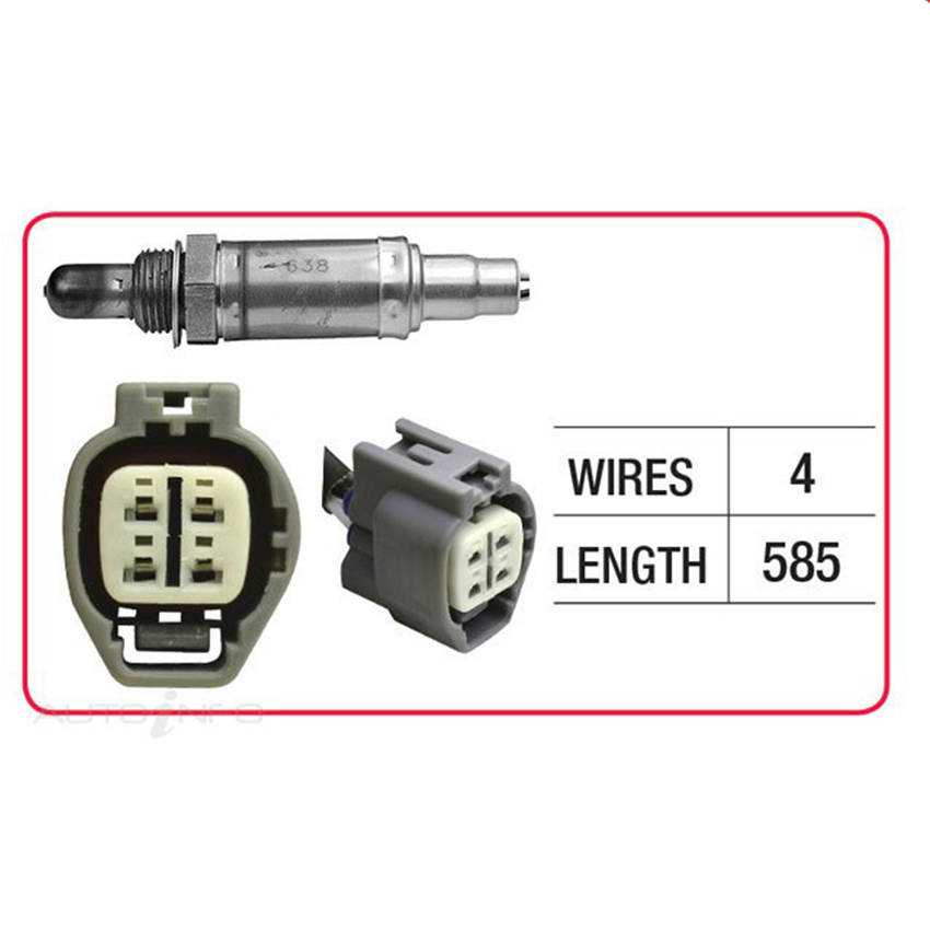Oxygen Lambda Sensor Post Catalytic For Jaguar Sovereign X300, X308, XJ40 V6