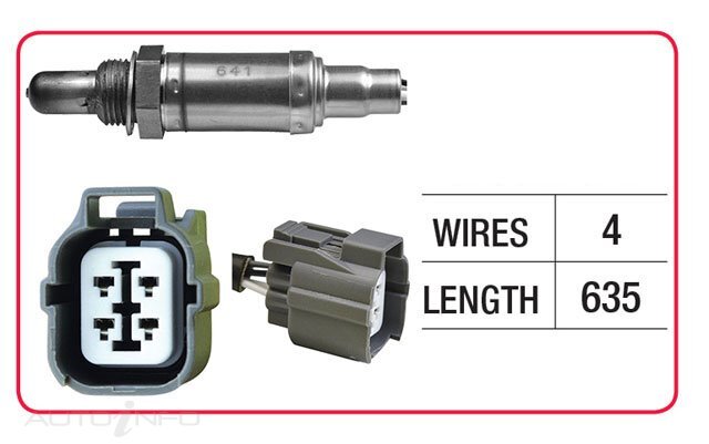 Goss Oxygen Sensor Post-Catalytic For Honda CRV RD 2.4L K24A1 4D SUV Compact