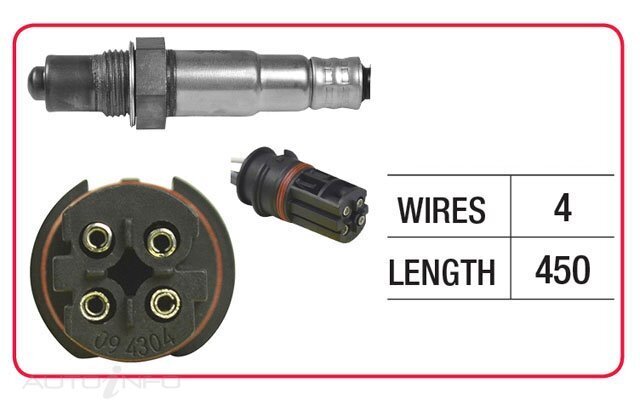 Goss Oxygen Sensor Post-Catalytic For Mercedes-Benz CLK430 A208, C208 4.3L V8