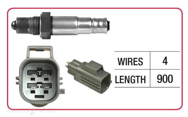 Goss Oxygen Sensor Post-Catalytic For Jaguar XKR-S X150 5.0L V8 508PS 2D Coupe