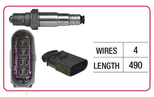 Goss Oxygen Sensor Pre-Catalytic For Audi TT Quattro 8N 1.8L APX 2D Coupe