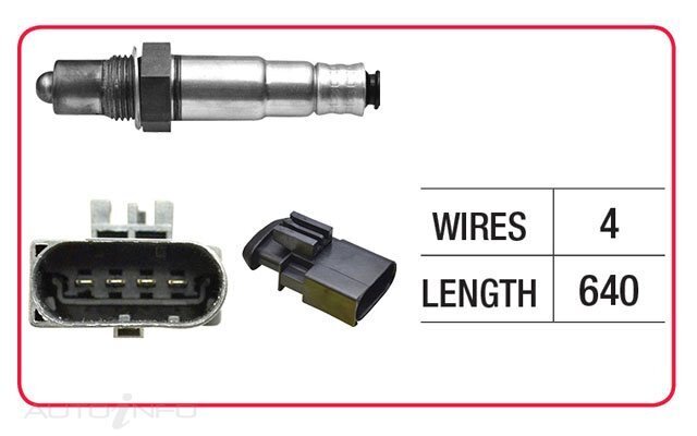 Goss Oxygen Sensor Pre-Catalytic For Land Rover Freelander I,XEI L314 1.8L 18K4F