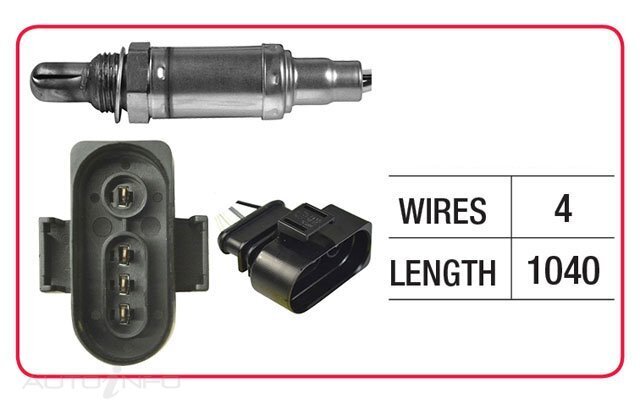 Goss Oxygen Sensor Pre-Catalytic For Volkswagen Golf MK3, MK4 2.0L/1.6L/2.8L V6